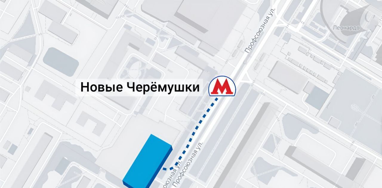 торговое помещение г Москва метро Новые Черемушки ул Профсоюзная 60к/1 фото 4