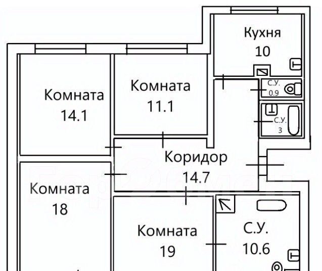 квартира г Москва метро Волоколамская ш Пятницкое 6 фото 24