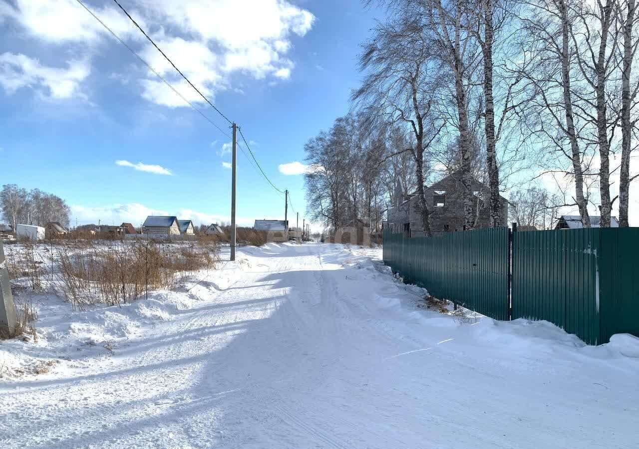 земля р-н Новосибирский снт Березка ул Солнечная Верх-Тулинский сельсовет, Верх-Тула фото 9