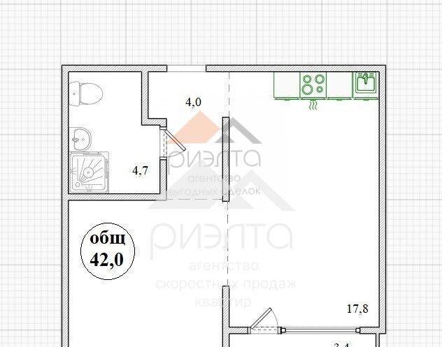 квартира г Новосибирск ул Связистов 13/2 Площадь Маркса фото 26