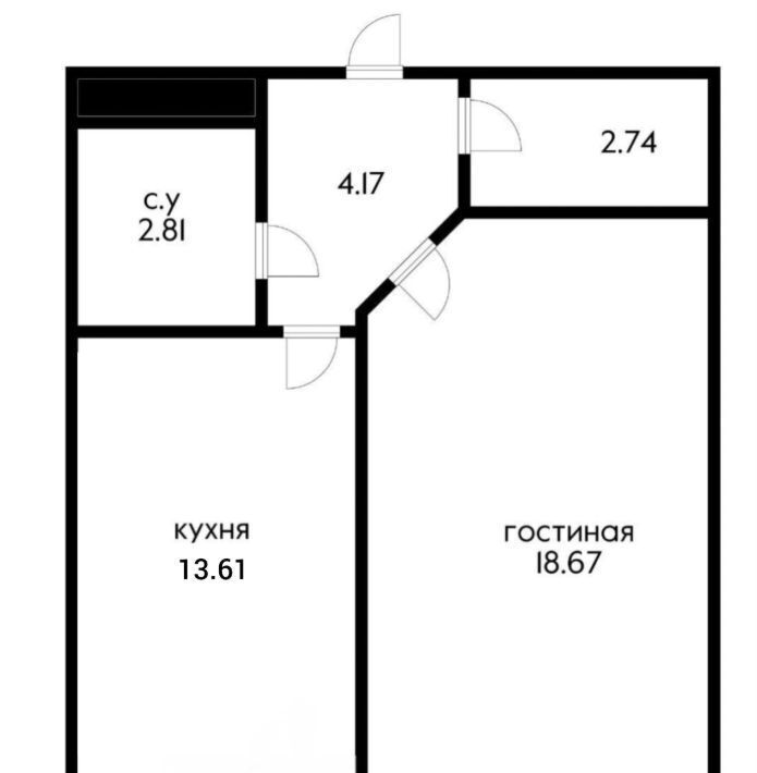 квартира г Краснодар р-н Центральный ул Железнодорожная 23/1 фото 16