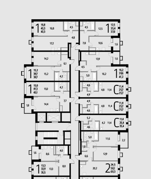 квартира г Москва п Десеновское ул 6-я Нововатутинская 15к/3 Кедровая фото 2