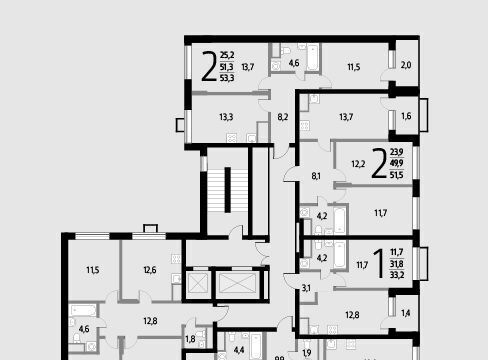 квартира г Москва п Десеновское ул 6-я Нововатутинская 15к/2 Кедровая фото 2