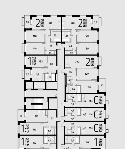 квартира г Москва п Десеновское ул 6-я Нововатутинская 15к/2 метро Ольховая фото 2