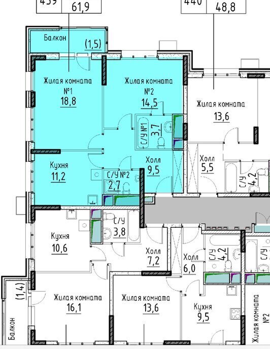 квартира г Москва метро Лухмановская улица Гоголя, 3, Люберцы фото 1