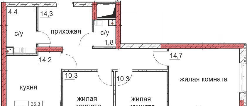 квартира г Шахунья п Комсомольский Дзержинск фото 1