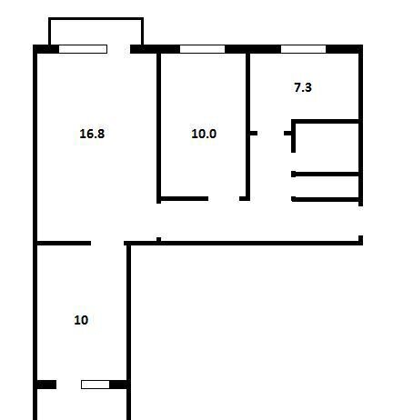 квартира г Пермь р-н Свердловский ул Седова 12 фото 7