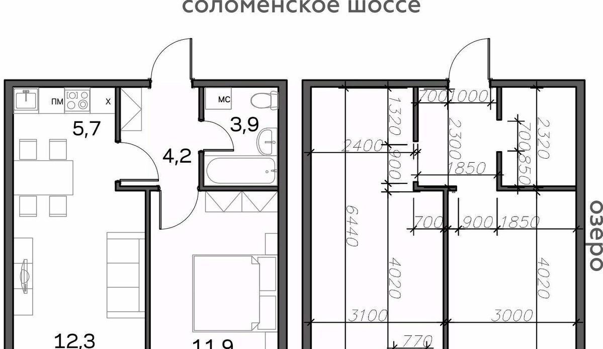 квартира г Петрозаводск р-н мкр Талоярви Северная промзона Вороний Наволок тер., Район Северная промзона фото 1