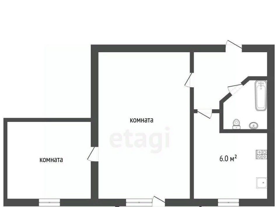 квартира г Сургут ул Бажова 22 11-й фото 2