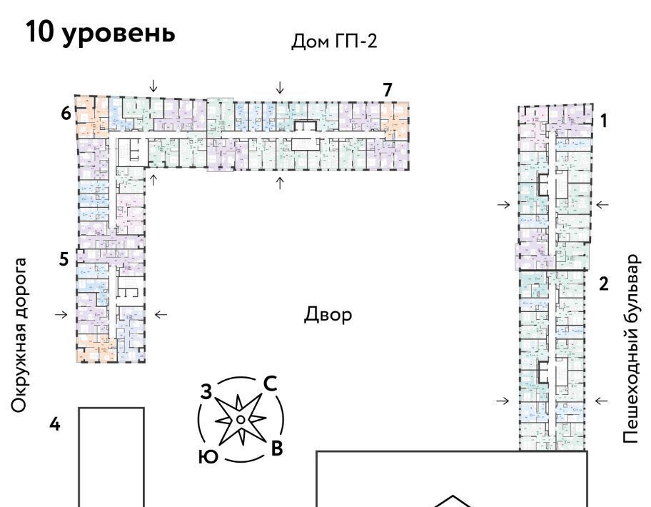 квартира г Тюмень р-н Калининский ул Интернациональная 199к/9 Калининский административный округ фото 3