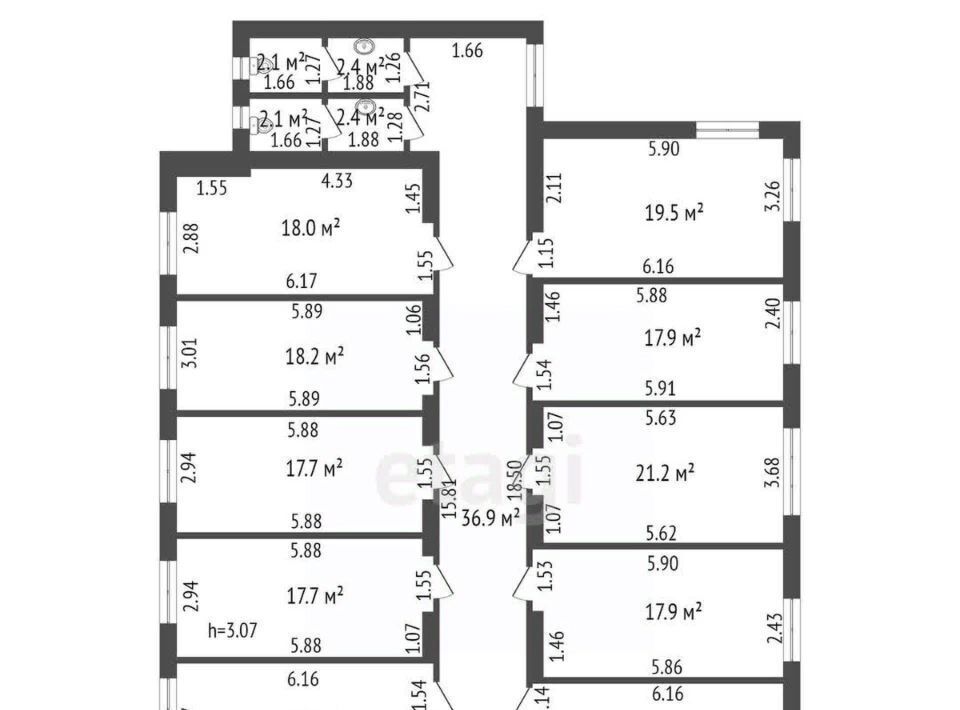 офис г Тамбов р-н Октябрьский ул Студенецкая 16ак/2 фото 14