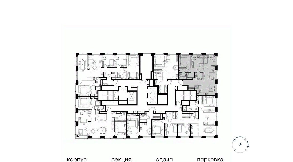 квартира г Москва метро Хорошёво Левел Звенигородская жилой комплекс фото 2