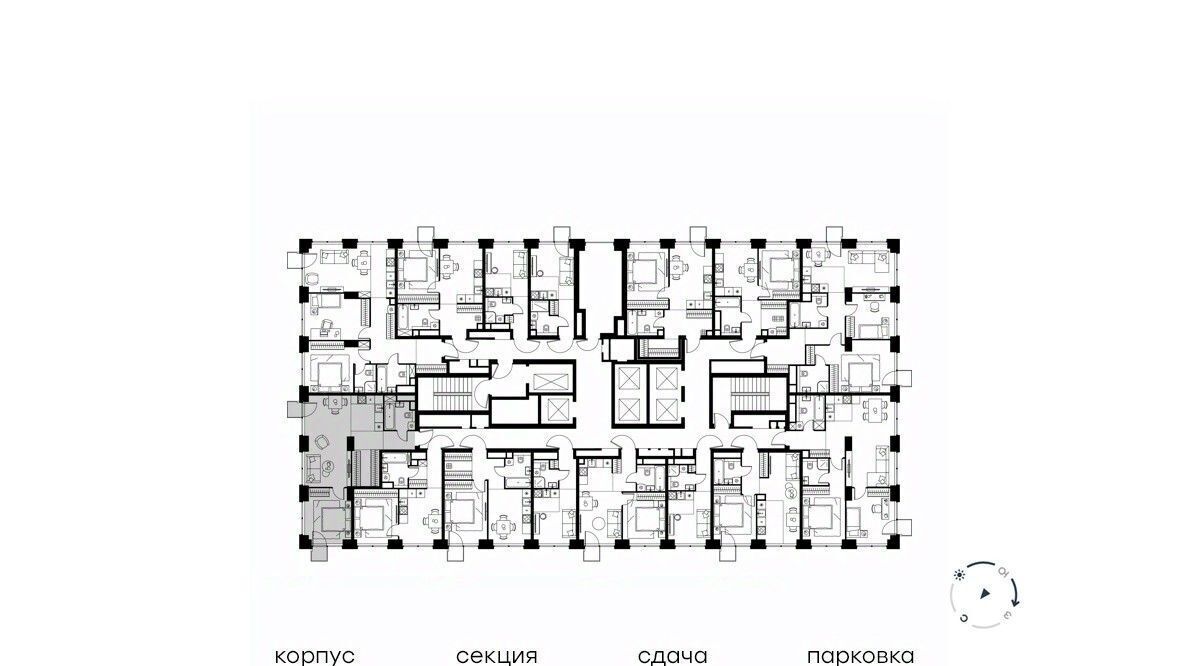 квартира г Москва метро Хорошёво Левел Звенигородская жилой комплекс фото 2