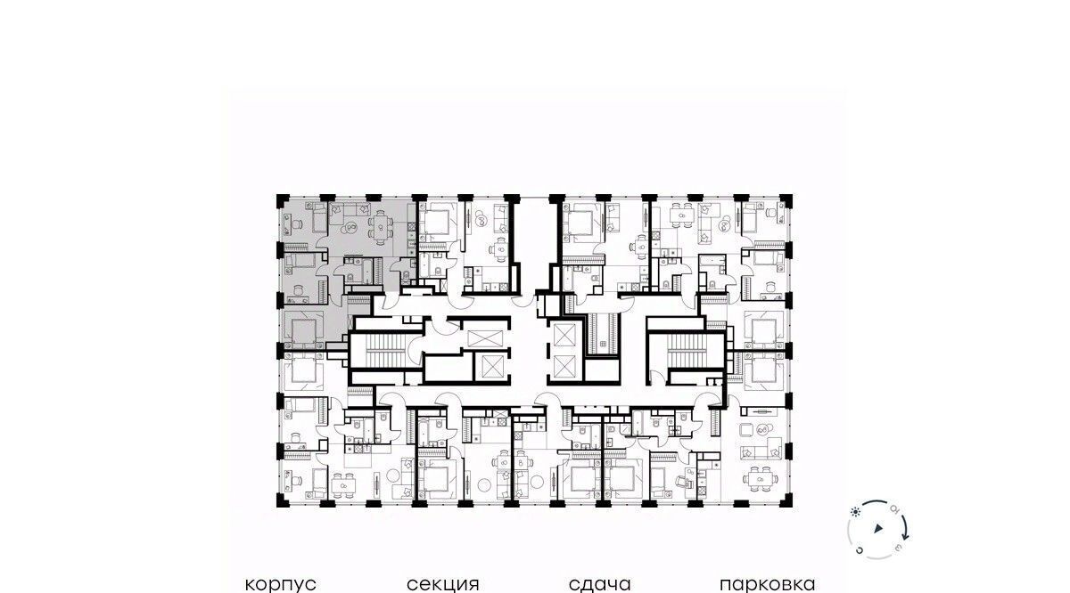 квартира г Москва метро Хорошёво Левел Звенигородская жилой комплекс фото 2