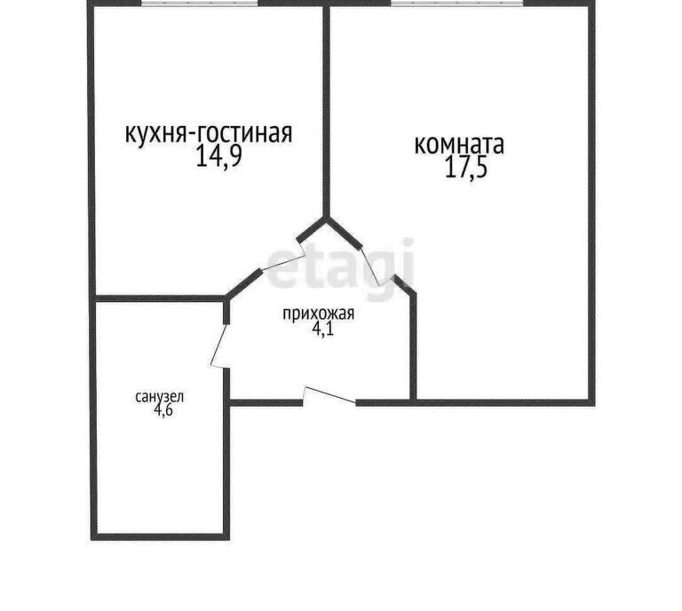 квартира г Краснодар п Российский ул им. Бигдая 8 Прикубанский район фото 1