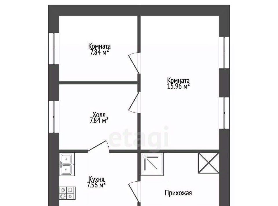 дом г Сургут Север-1 садовое товарищество, Седьмая линия фото 2