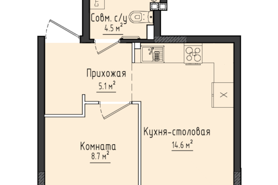 квартира г Ижевск р-н Ленинский ул Оружейников 3 Ижевск городской округ фото 1