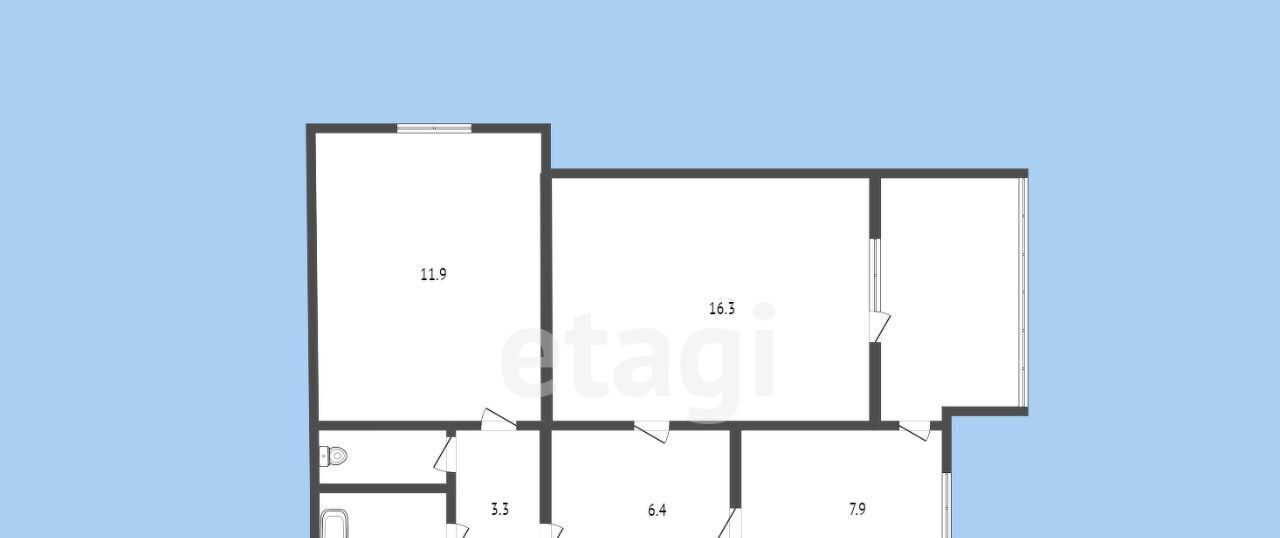 квартира г Черкесск ул Космонавтов 14 фото 13