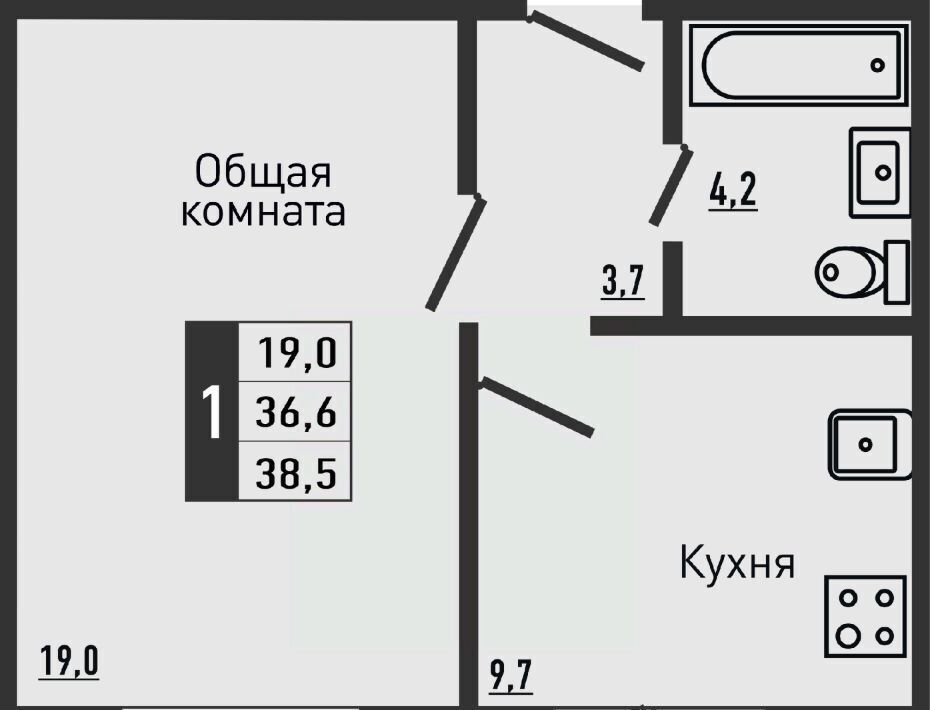 квартира р-н Орловский д Жилина ул Садовая 2к/1 фото 1