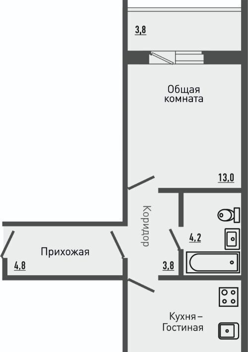 квартира р-н Орловский д Жилина ул Садовая 2к/1 фото 1