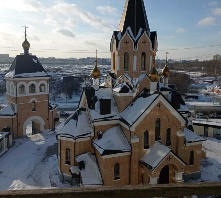 квартира г Новосибирск р-н Калининский Заельцовская ул Тюленина 1 Микрорайон №6 фото 8