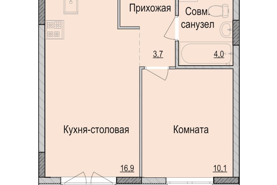 квартира г Ижевск р-н Октябрьский Центральный ул Пушкинская 214 городской округ Ижевск фото 1