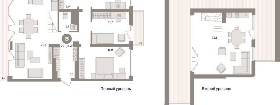 квартира г Екатеринбург р-н Ленинский Чкаловская ул Шаумяна 30 жилой район «Южные кварталы» фото 2