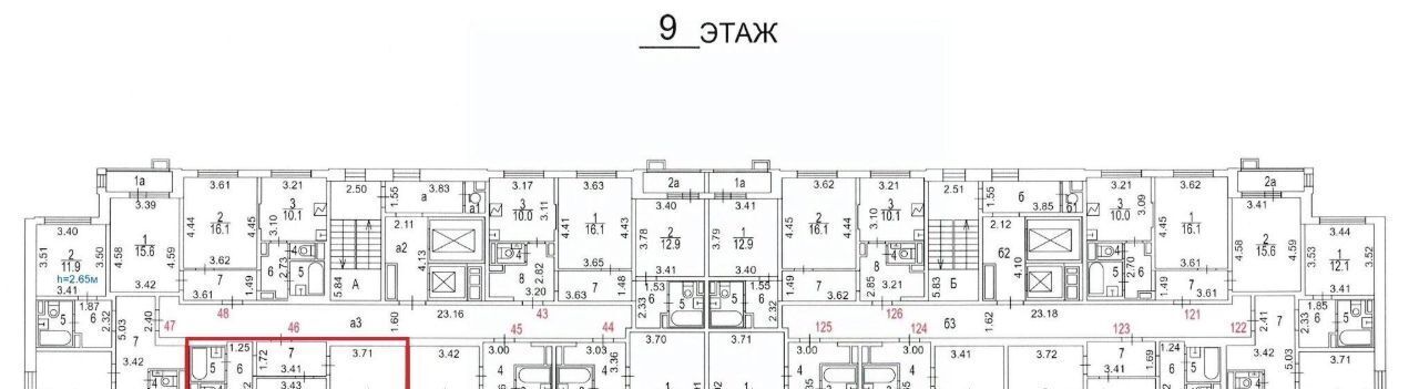 квартира г Москва Ватутинки, ул. Кварцевая, 2к 4 фото 4