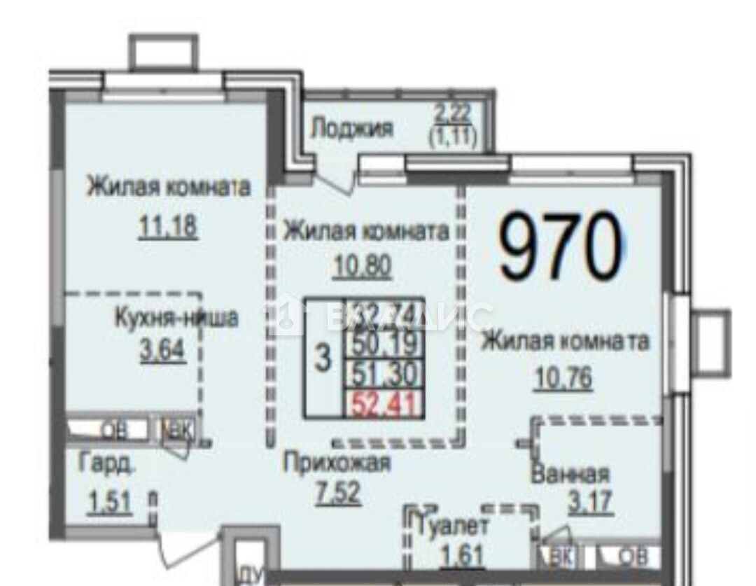 квартира г Москва метро Красногорская ЖК Ильинойс к 1, Московская область, Красногорск фото 12