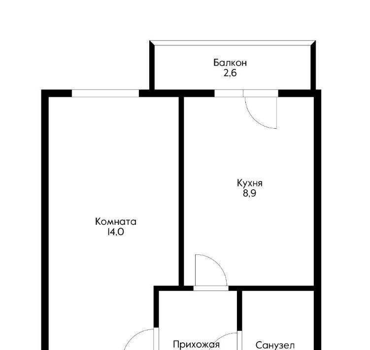 квартира г Краснодар р-н Западный ул Крылатская 7 Город жилой комплекс, Прикубанский фото 10