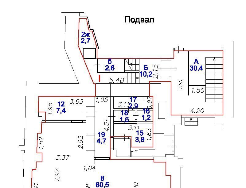 торговое помещение г Москва метро Маяковская пер Благовещенский 3с/1 муниципальный округ Тверской фото 37