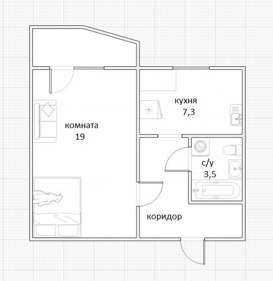 квартира г Москва метро Люблино метро Братиславская ул Краснодарская 74 к. 2 фото 4