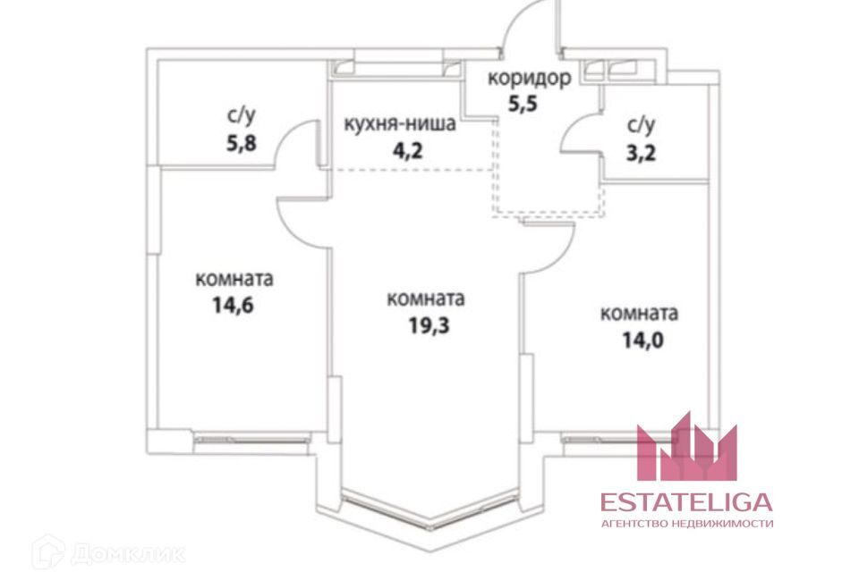 квартира г Москва ул Крузенштерна 6 Юго-Восточный административный округ фото 1