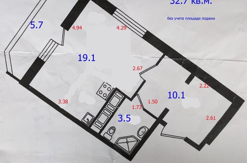 квартира р-н Всеволожский г Мурино ул Шувалова 11 Девяткино фото 29