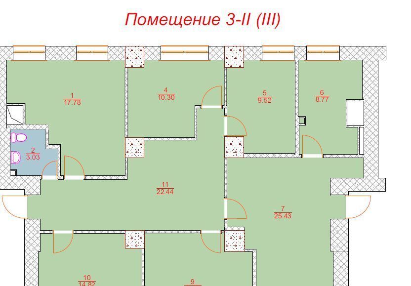 свободного назначения г Москва метро Савеловская ул Стрелецкая 6 муниципальный округ Марьина Роща фото 12