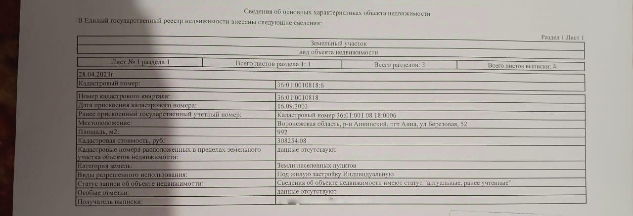 дом р-н Аннинский пгт Анна ул Березовая 54 Аннинское городское поселение фото 6