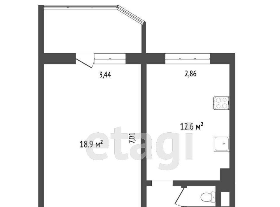 квартира г Сургут ул Университетская 39 31-й фото 2