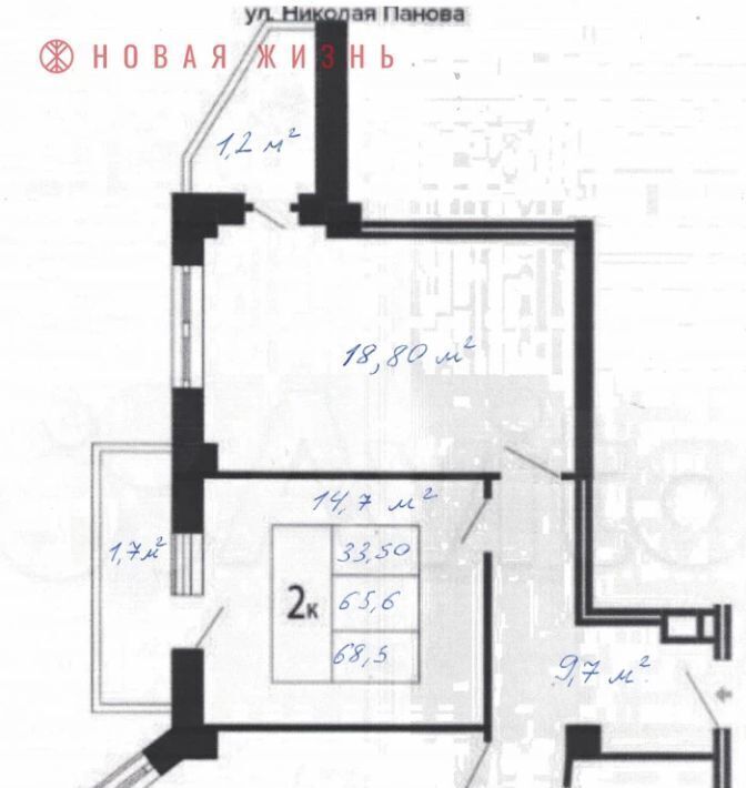 квартира г Самара р-н Октябрьский Московская ул Гая 30а фото 20