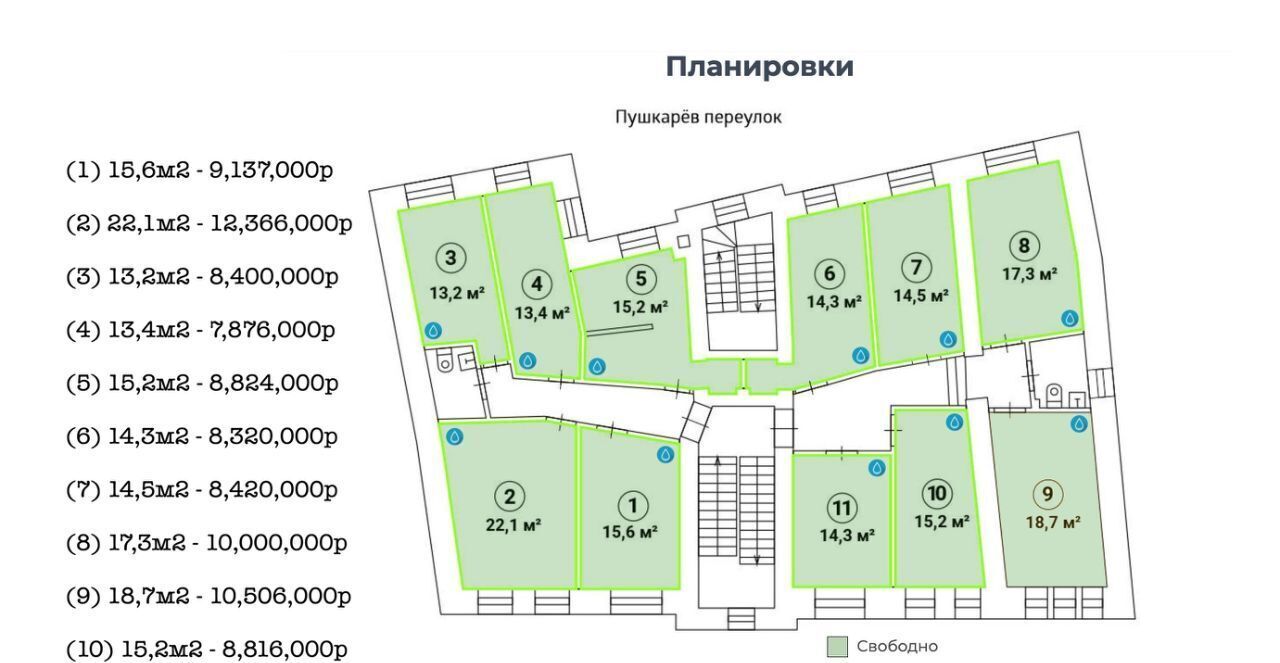 офис г Москва метро Трубная пер Пушкарёв 6 муниципальный округ Мещанский фото 14