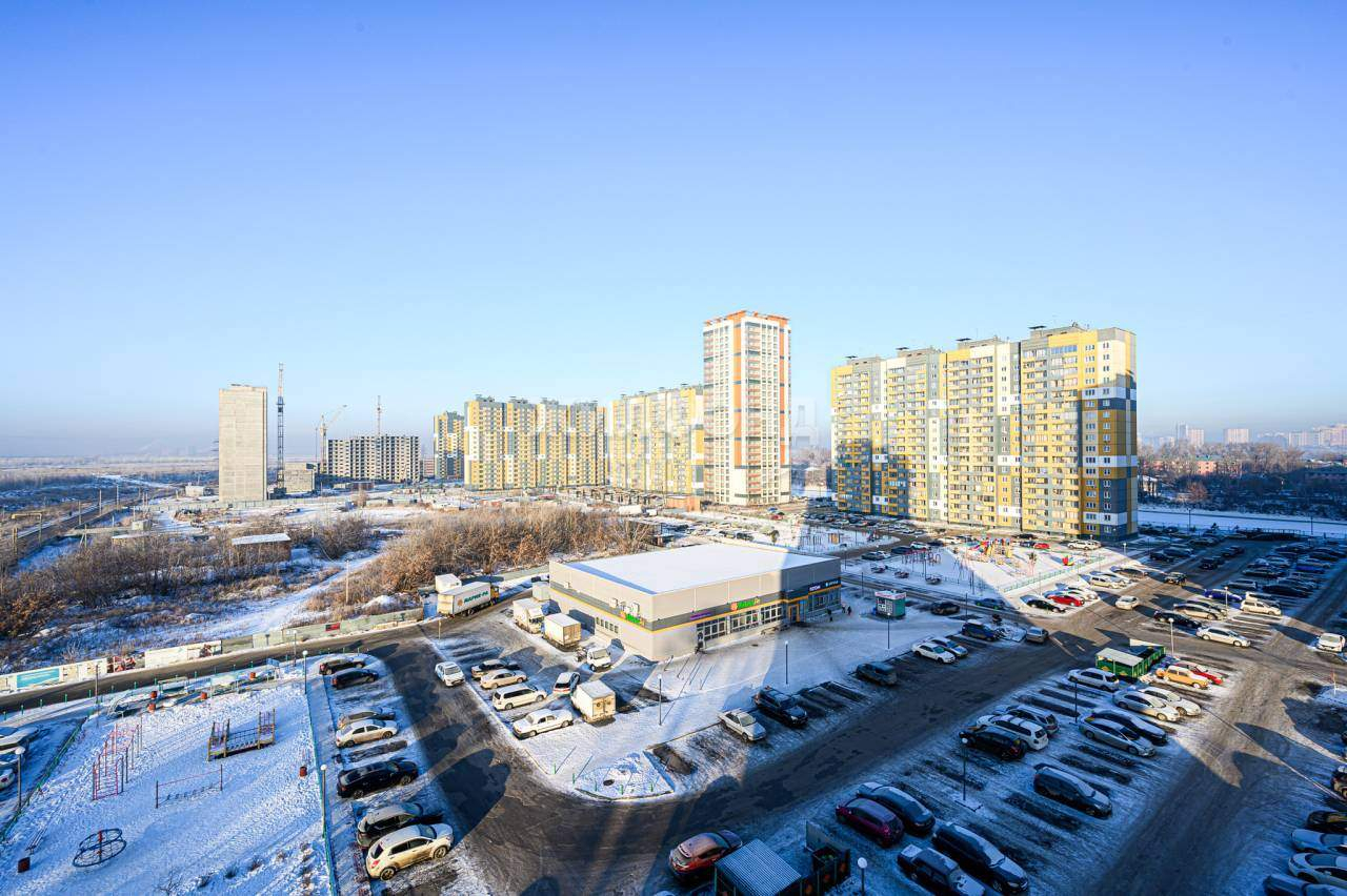 квартира г Новосибирск метро Площадь Гарина-Михайловского р-н Ленинский ул Междуреченская 3 Квартал у реки «Аквамарин» фото 10