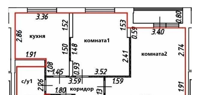 квартира г Москва метро Кузьминки ул Зеленодольская 28а фото 8