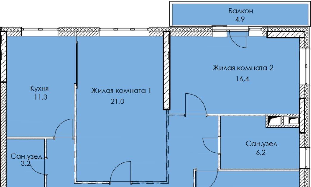 квартира г Москва метро Измайловская проезд Измайловский 22к/1 муниципальный округ Измайлово фото 1