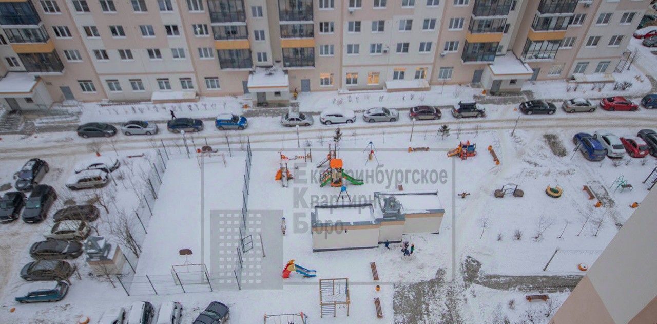 квартира г Екатеринбург р-н Чкаловский Чкаловская ул Степана Разина 107ак/2 фото 10