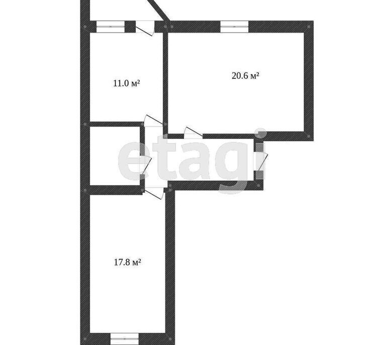 квартира г Тобольск 71А, 10-й микрорайон фото 14