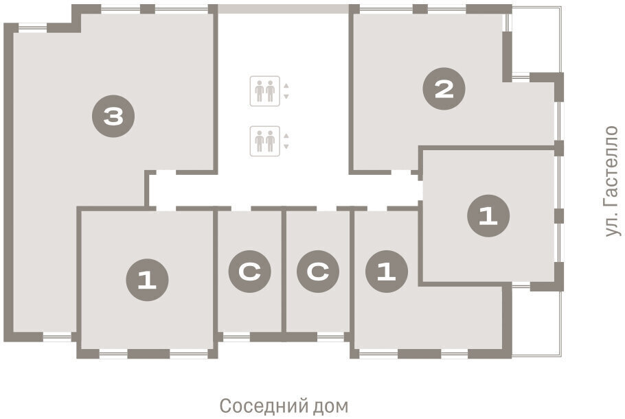 квартира г Екатеринбург р-н Чкаловский Ботаническая жилой район «Шишимская горка» улица Гастелло, 19А фото 3