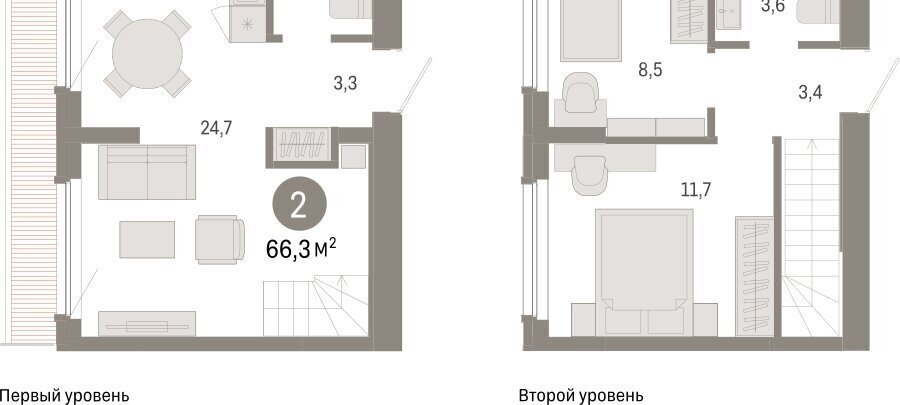 квартира г Екатеринбург Чкаловская Академический ЖК Брусника в Академическом фото 2