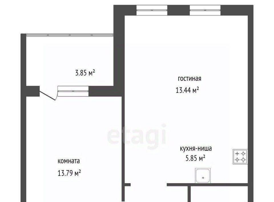 квартира г Красноярск р-н Октябрьский ул Елены Стасовой 80 ЖК «Хвоя» фото 21