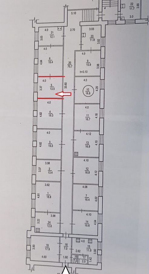 квартира г Хабаровск р-н Центральный ул Карла Маркса 45 фото 9