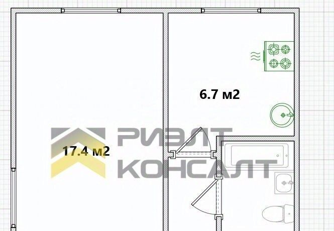 квартира г Омск р-н Ленинский ул Рождественского 5а фото 19