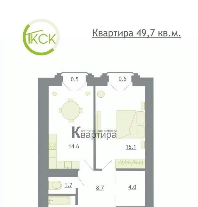 квартира р-н Смоленский д Козино Смоленский муниципальный округ фото 1